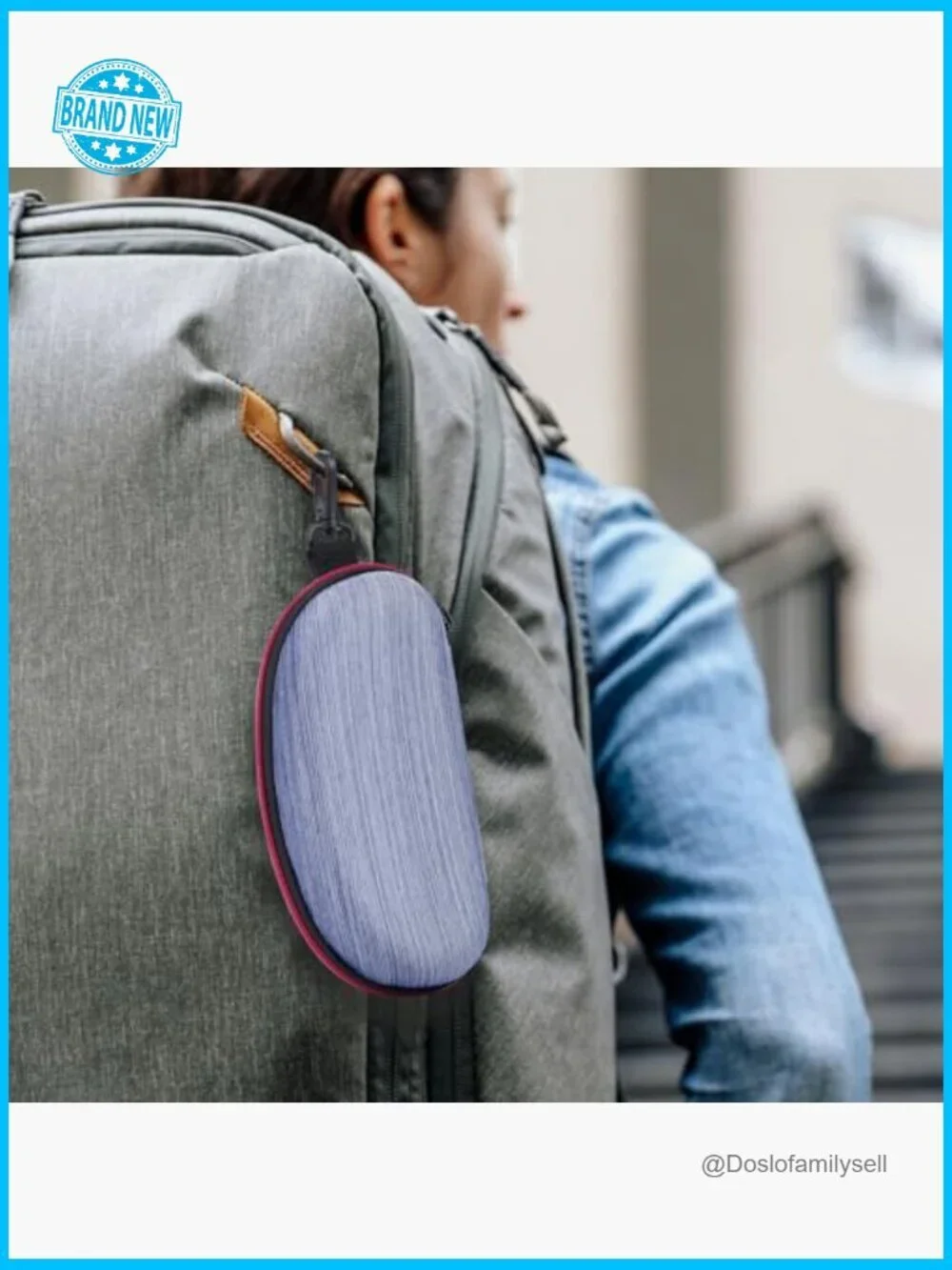 Oversized Sunglasses Case Hard Shell Travel Eyewear Storage Organizer Classic
